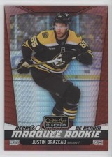 2024 O-Pee-Chee Platinum Marquee Rookies Red Prism /199 Justin Brazeau #217 0nr3