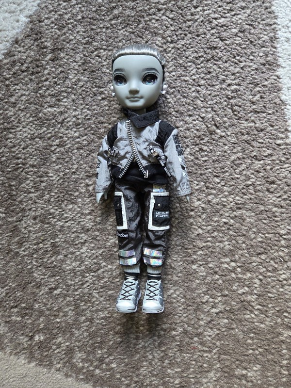 Rainbow High Shadow Series Ash Silverstone Doll