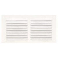 LüFtungsgitter Aluminium 100X200Mm Weiß Rechteckig FüR KüChe Bad Amig