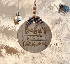 Baby's First Christmas Ornament