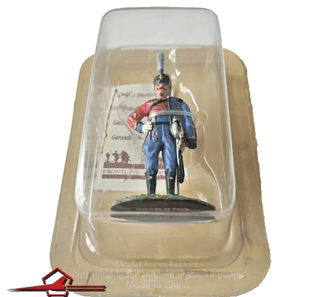 HUSSARS OF PAVIA (1902). COLLECTION SOLDIERS OF THE HISTORY OF SPAIN 1:32 ALTAYA