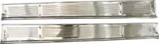 Door Sill Scuff Step Plates Lh Rh 1961-62 Ford Galaxie