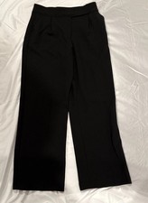 NEW Tahari Black Straight Leg Dress Pants Slacks Office Career Women’s Sz 12