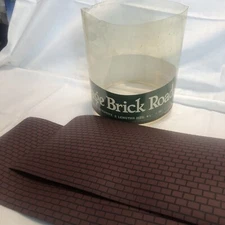 Dept. 56 Brick Road Set of 2 Sections 36" long PVC Resin Retired 2009 New 52108