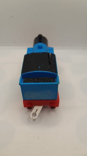 TOMY Thomas & Friends Thomas Motorized Plarail Trackmaster 2002 Train Blue #6 - Picture 3 of 5