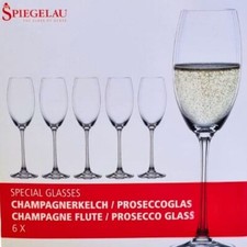 Spiegelau Gläser für Prosecco Champagne 6er Sektflöte Sektschale Sektkelch BWare