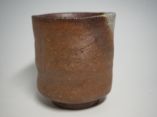 Bizen Japanese Pottery Yunomi by Hirokazu Shibaoka - Picture 3 of 6