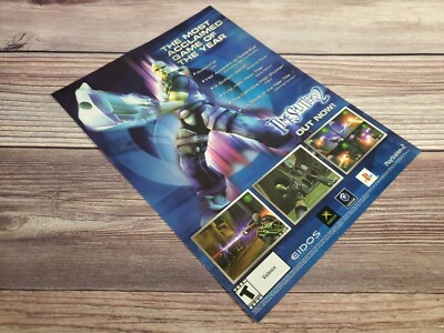 TimeSplitters 2 Xbox PS2 Playstation 2 Nintendo GameCube Promo Ad