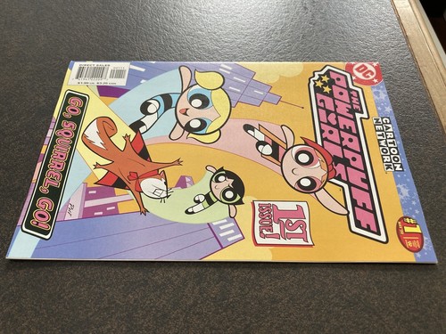 THE POWERPUFF GIRLS #1 2000 DC COMICS CARTOON NETWORK VF/VF+ HIGH GRADE GLOSSY - Picture 6 of 12