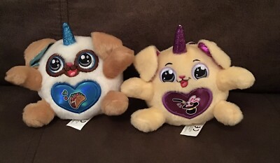 Konvolut Zuru Rainbocorns Puppycorn Hund Kittycorn Katze Plüschtier Kuscheltier 4 Zoll
