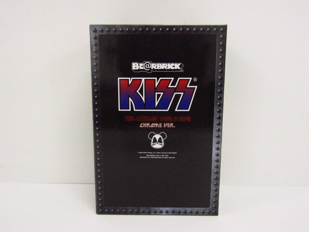 MEDICOM TOY - BE@RBRICK KISS CATMAN CHROME 100％ 400％ BE@RBRICK KISS CATMAN CHROME Ver. 100％ & 400％ MEDICOM TOY
