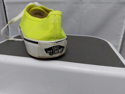 Vans "Off the Wall" Zapatillas Verde Lima Reino Unido Damas 6 - Imagen 6 de 9