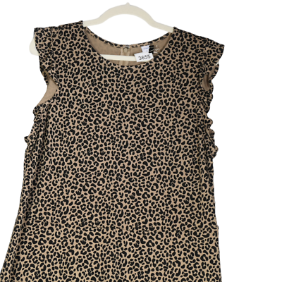 old navy brown ruffle dress Satin Ruffle Mini Dress