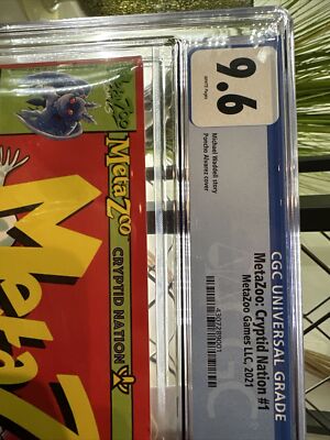 Metazoo Cryptid Nation Comic Chapter 1 1st Print 1st Edition CGC