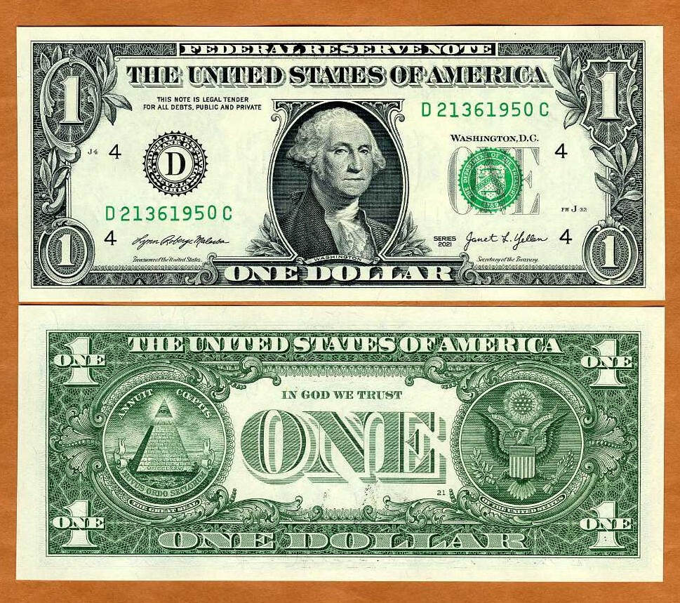 USA, $1, 2021, P-New, D (Cleveland, OH) UNC | eBay