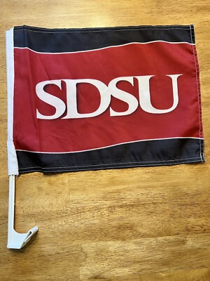 San Diego State University (SDSU) Car Flag