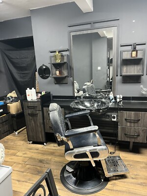 barber unit barber station unit barbershop reception desk