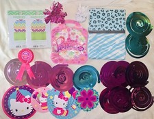 Girls Birthday Party Decorations 19 Piece Lot