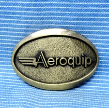 Aeroquip Performance Products Promo Dress Belt Buckle Auto Racing Vtg 90s.TYC388