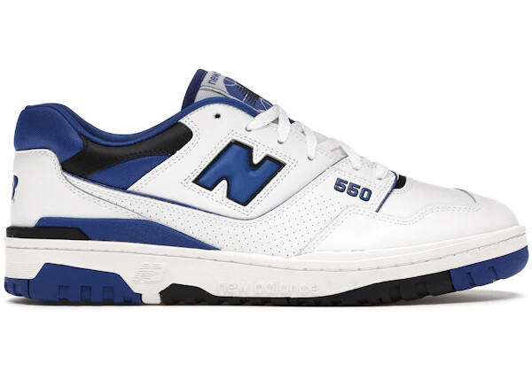 Size 10.5M/12W - New Balance 550 White Blue BB550SN1