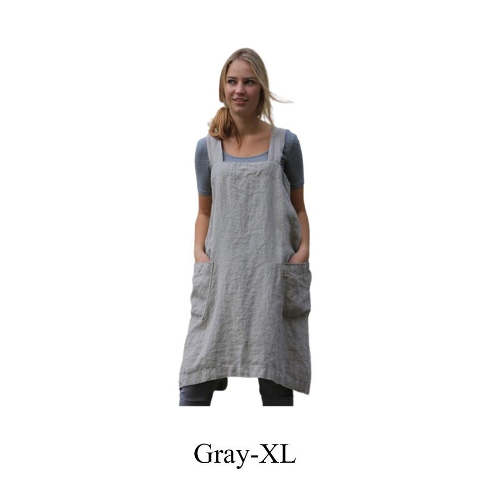 olive green linen shirt dress The Linen Shirtdress in Beetle Green main image 1
