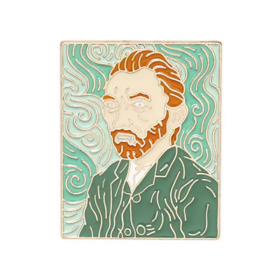 Vincent Van Gough Selbstporträt Pin Anstecker