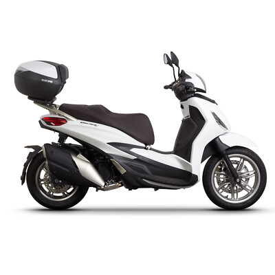 SHAD SH39 TOP CASE TOP CASE 40 LT WHITE WITH BACKREST BEVERLY 300 400 HPE