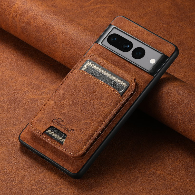 TingYR Cover per Google Pixel 6 PRO, Flip Custodia Carte di Credito da Funzione Stand, Anti-Slip Slot Portafoglio Flip Protettivo Dell'ente Completo Slim Fit Cover.(Nero