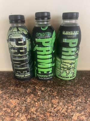 3x PRIME Glowberry Hydration Drink - UNOPENED