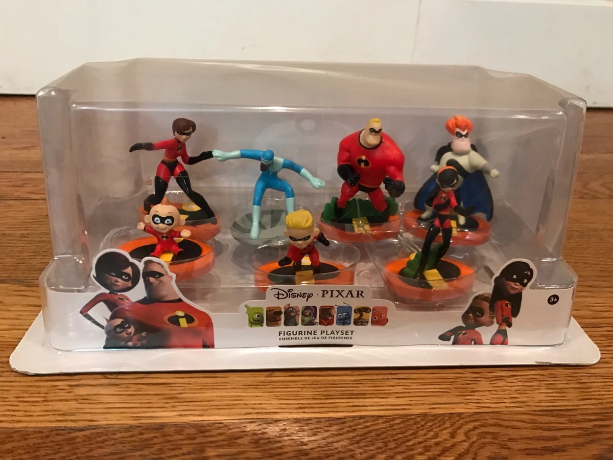 The incredibles figurine set outlet