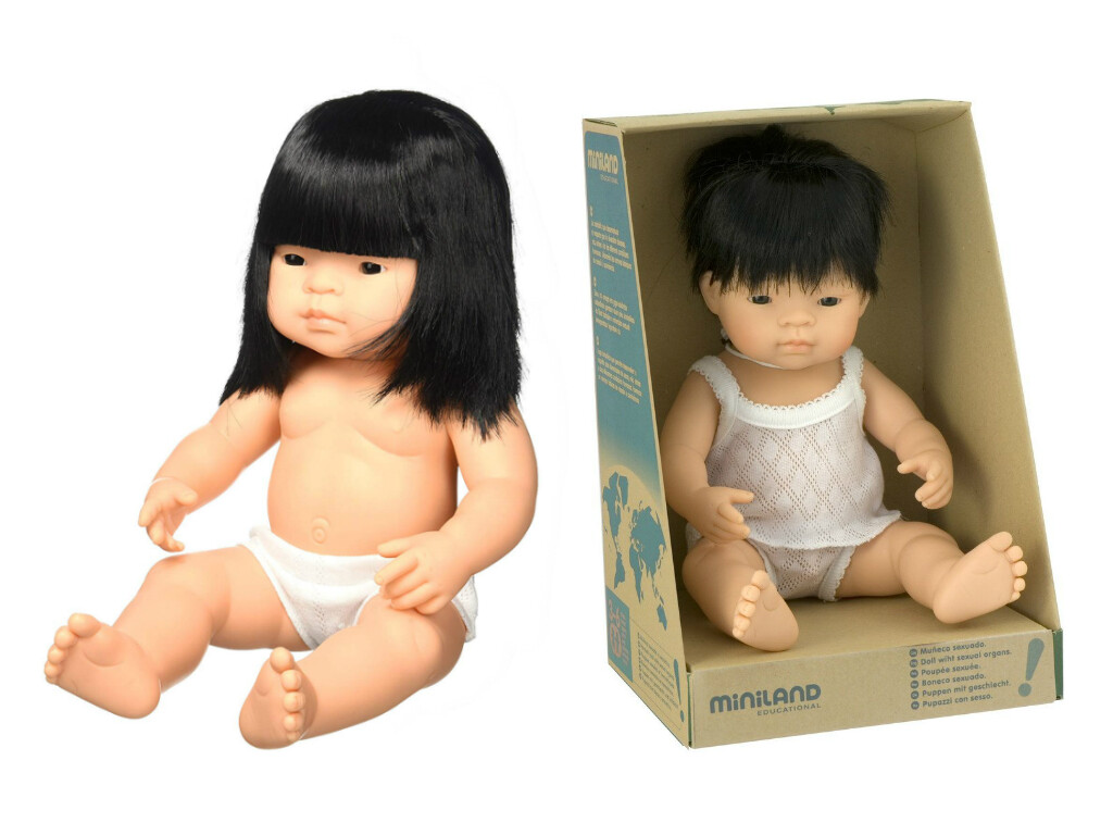 miniland doll asian girl