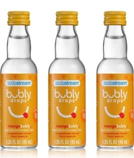 Sodastream bubly Drops, Mango, 1.36 Fl Oz (Pack of 3)