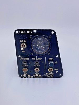 BOEING AMETEK DUAL POINTER REFUELING INDICATOR AIRCRAFT HELICOPTER 6680-01-172-
