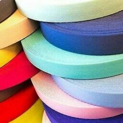 STOFFTREFF SANTI Gummibänder-25 mm-Uni-100 cm-Meterware