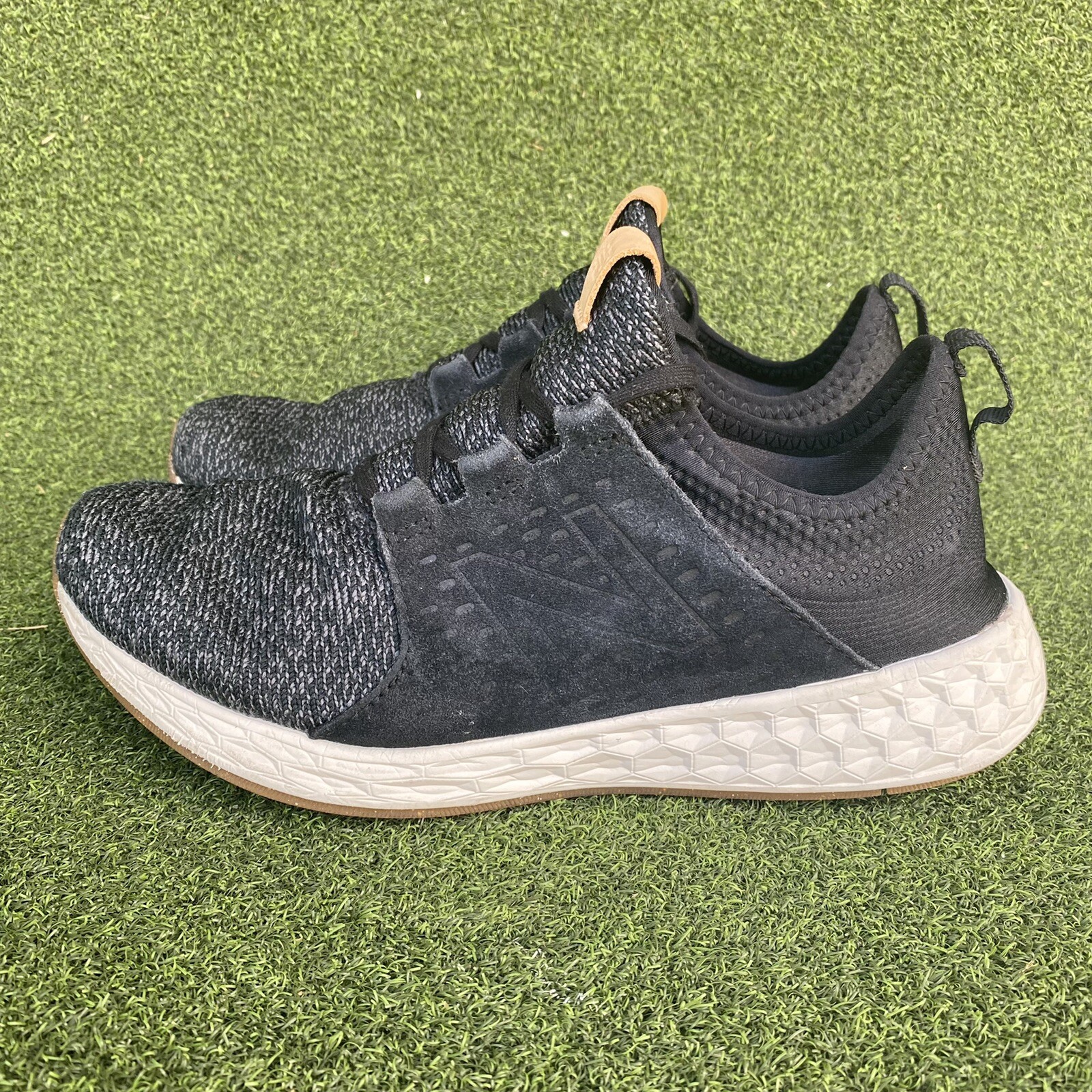 SAOLA Scarpe da corsa New Balance Fresh Foam Cruz da uomo nere sneakers MCRUZOB taglia 10