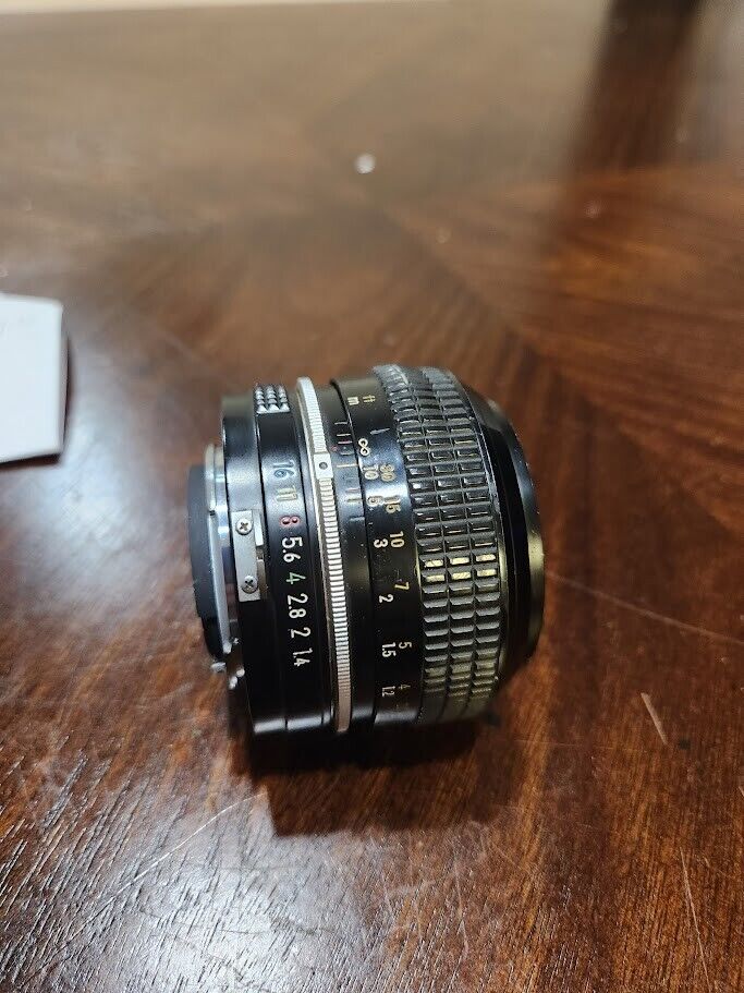 Nikon AI Nikkor 50mm F/1.4 Lens - Black 4960759007551 | eBay Nikon AI Nikkor 50mm F/1.4 Lens - Black 4960759007551 | eBay