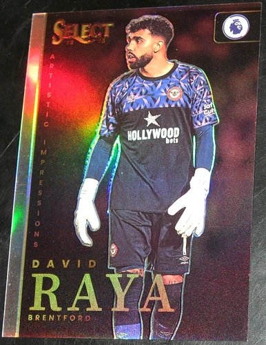 2022-23 Select Premier David Raya Artistic Impressions Prizm #19 2023