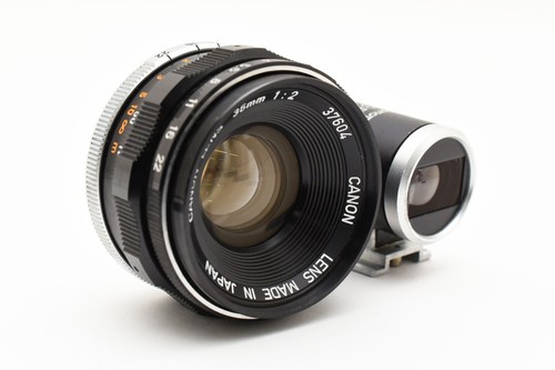 CANON LENS 35mm f/2 L39 View Finder 35 From Japan *Exc+5* #3938L - Picture 4 of 12