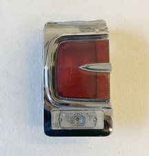 1965 Dodge Coronet 500 Left Drivers Side Taillight Assy 65 Bezel Housing Lenses