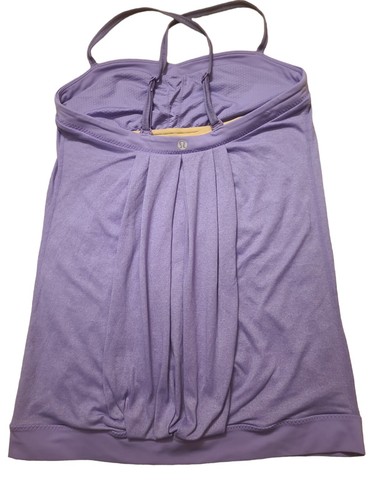 Lululemon Pure Focus Tanktop Lavendel Yoga Größe 4 - Größe Small - Bild 2 von 7