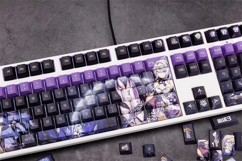 Honkai Impact 3 Herrscher of Finality RGB Mechanical Keyboard 3-mode Connection - Image 4 of 4