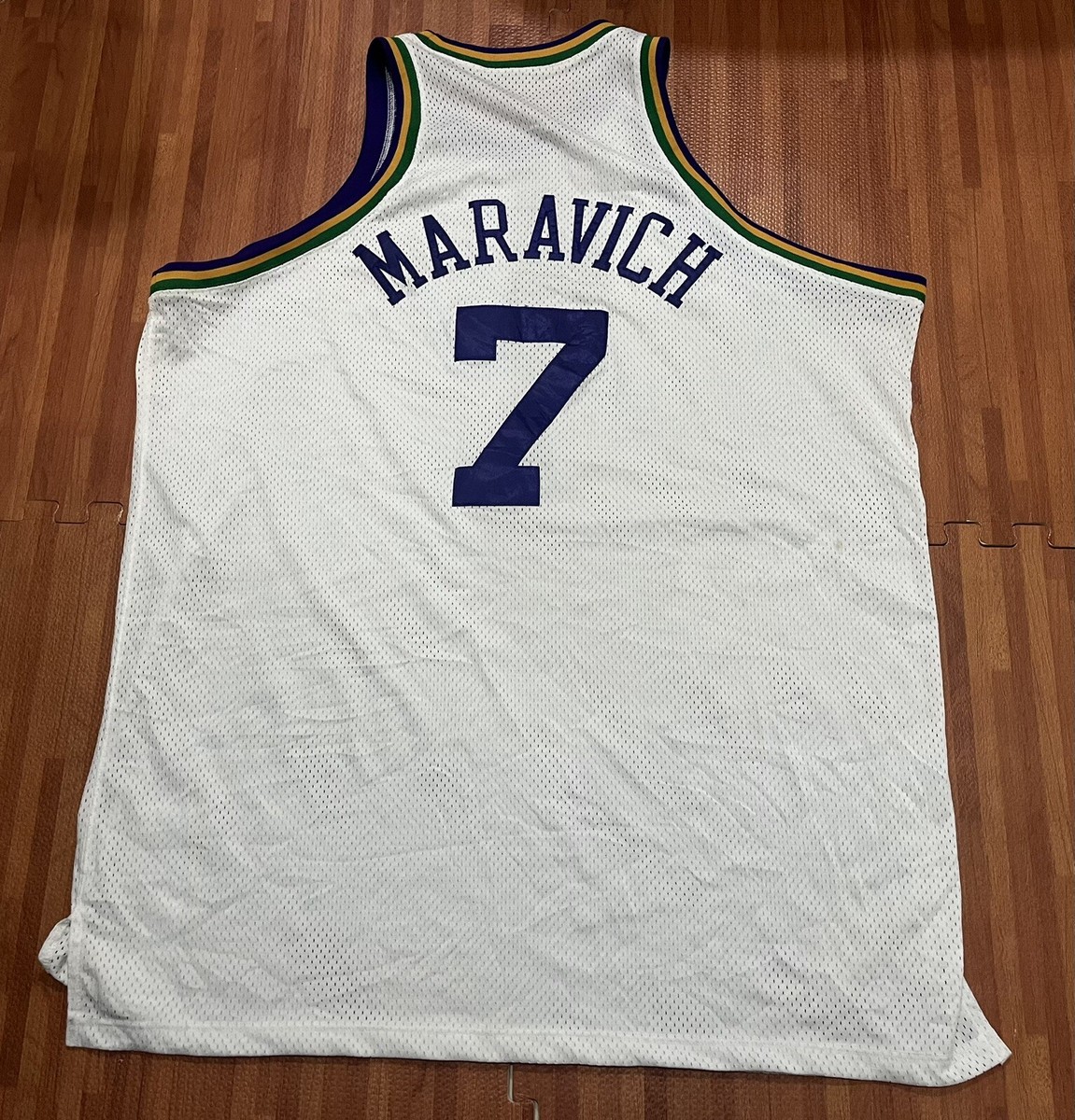 Mitchell&Ness NBA JAZZ ピートマラビッチ 56 ゲームシャツ Mitchell&Ness NBA JAZZ ピートマラビッチ 56