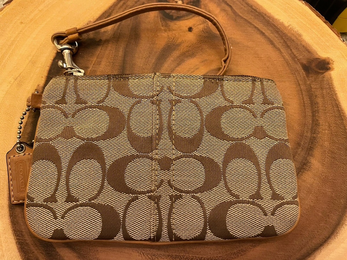 Coach Tan and Brown Patterned Accessory 2000s Coach Patchwork Tote With Matching Wallet ??S♡LD  main image 2