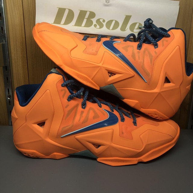 lebron 11 atomic orange