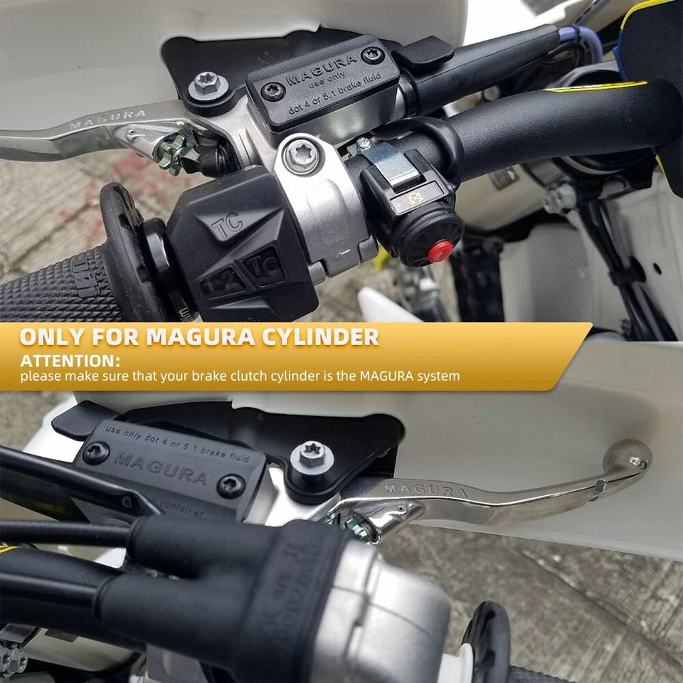 Palancas de embrague de freno de pivote CNC para Husqvarna FE FC 250 350 450 TE 300i 250i FX Foto 2 de 4