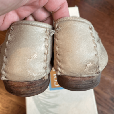 Cole Haan Resort Murano Sandstone leather woven‎ toe slip on loafers Cole Haan Resort Murano Sandstone leather woven toe slip on  main image 3