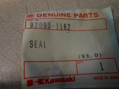 1107-04 M専用 NOS Kawasaki Fork Seal 1988-1990 ZX900 1984 Z1100 92093-1162 | eBay