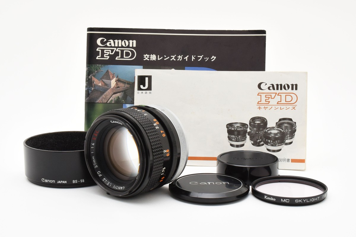 【極美品・整備済み品】Canon FD 50mm f1.4 S.S.C SSC 美品】Canon FD 50mm f1.4 S.S.C. Legacy Lens Review: Canon