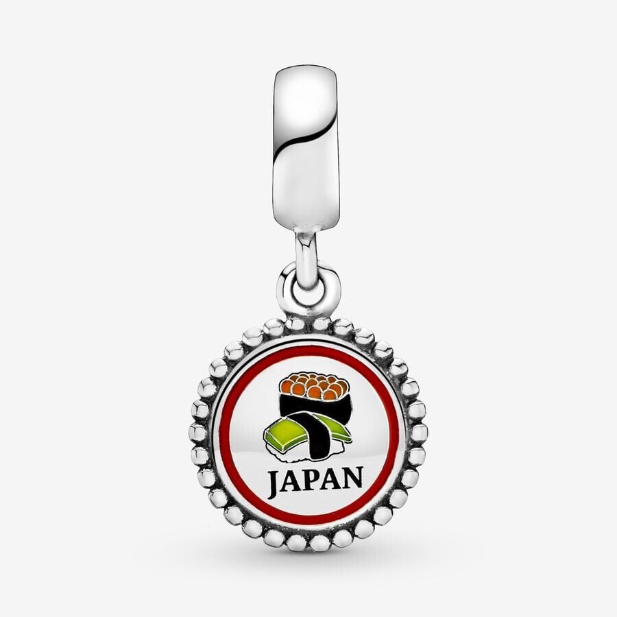 Pandora Japan Dangle Charm Enamel Sterling Silver 791169_E018 New