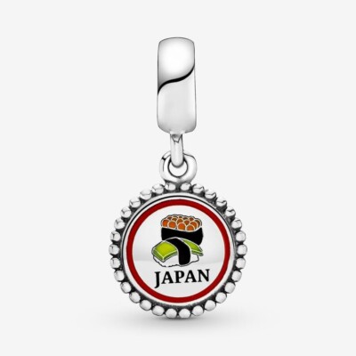 Pandora Japan Dangle Charm Enamel Sterling Silver 791169_E018 New